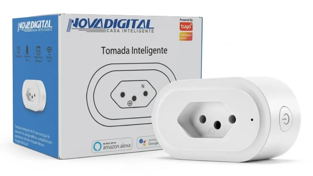 tomada inteligente nova digital